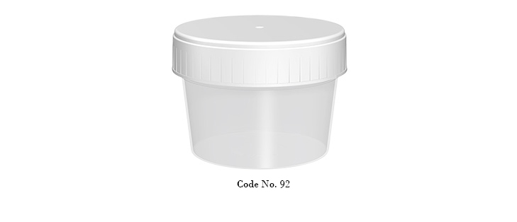 SPUTUM CONTAINER WITH CAP 50 GR